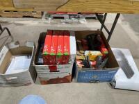 Three boxes of office supply