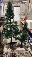 SHELF #12 - (2) CHRISTMAS TREES