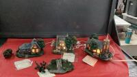 THOMAS KINKADE LIGHTED HAWTHORNE VILLAGE PIECES