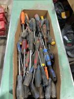 Large box of screwdrivers