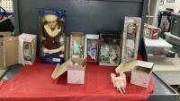 (8) PORCELAIN DOLLS