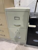 Two drawer steel file