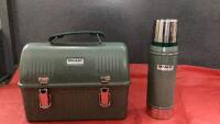 STANLEY METAL LUNCH BOX W/ THERMOS