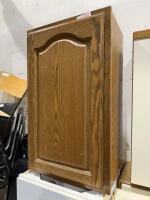 Oak front kitchen cabinet