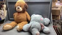 (2) BIGGER STUFFIES