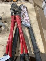 (2) CRIMPERS + RATCHETING CABLE CUTTER