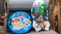 (2) SNOW RACERS