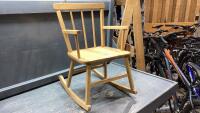 CHILD&rsquo;S ROCKING CHAIR