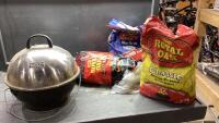 BACKYARD GRILL + BRIQUETS