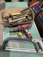 Box of miscellaneous tools