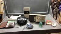 VINTAGE WESTINGHOUSE RADIO, TELEPHONE VOICE MAIL(CASSETTE) MACHINE