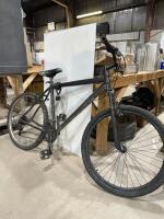 Black bicycle