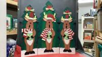 CHRISTMAS WOOD FENCE