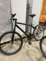 Black bicycle