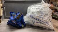 (2) BAGS OF HANGERS