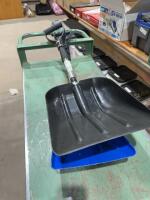Two extendible handle shovels
