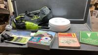RECHARGEABLE AUTO VAC, CPR KIT, PONTIAC AUTO MANUALS