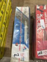 Three packages of Blue Shield welding rod