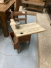 WOOD SCHOOL DESK - 2