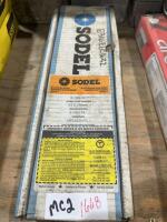 Box of soda stainless steel covered electrodes for AC DC