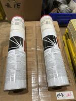 Case +2 tubes of Lincoln welding rod