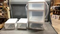 (3) STERILITE STORAGE UNITS