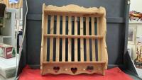 COUNTRY DECOR DISPLAY SHELF