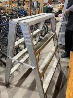 4 foot heavy duty, aluminum step