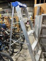 6 foot aluminum step ladder
