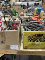 Two boxes of miscellaneous supply