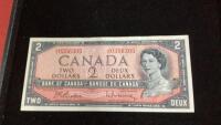 1954 CANADA $2 BILL