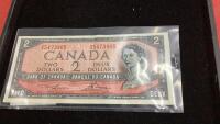 1954 CANADA $2 BILL