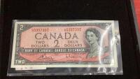 1954 CANADA $2 BILL