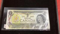 1973 CANADA $1 BILL