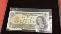 1973 CANADA $1 BILL