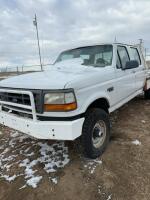 1996 Ford F350 XL with steel flat deck 4X4 ( PROJECT )