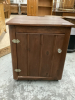 WOOD STORAGE CABINET