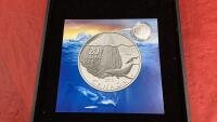2013 CANADA $20 SILVER COIN - WHALE & ICEBERG