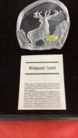 WEDGWOOD CRYSTAL SCULPTURE