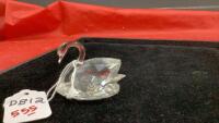 SMALL SWAROVSKI CRYSTAL SWAN