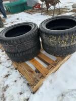 Set of four winter tires