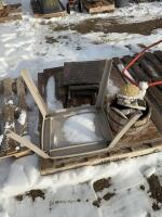 Pallet of yard tables