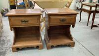 (2) ROXTON WOOD NIGHT STANDS