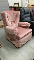 ROSE COLOR ROCKER W/ FOOT REST
