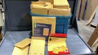 TOTE FULL OF BUBBLE MAILER ENVELOPES + REGULAR ENVELOPES