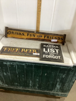 WOOD SIGNS