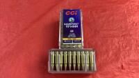 (100) LIVE ROUNDS CCI 17HMR JACKETED SOFT POINT