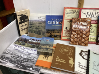 BOX OF BOOKS - WESTERN, HISTORICAL