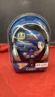 COBY WIRELESS STEREO HEADPHONES