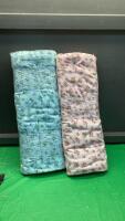 (2) BUNDLES OF FLANNEL